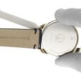 22 mm Blue Genuine Leather Strap for Men - image number 5