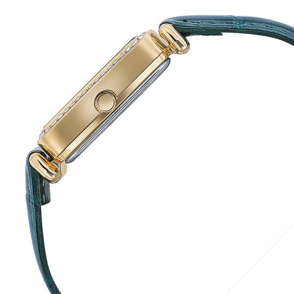 Sonata Poze Quartz Analog Green Dial Leather Strap Watch For Women - image number 4