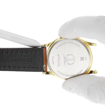 22 mm Brown Genuine Leather Straps for Men