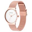 Titan Slimline Silver Dial Women Watch With Stainless Steel Strap - image number 3
