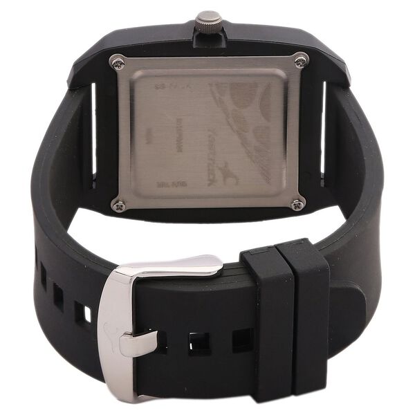 Fastrack Quartz Analog Black Dial Plastic Strap Watch for Guys - image number 2