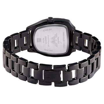 Fastrack Wonder Woman Quartz Analog Black Dial Metal Strap Watch for Girls