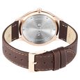 Titan Classique Slimline Silver Dial Analog with Date Leather Strap watch for Men - image number 4