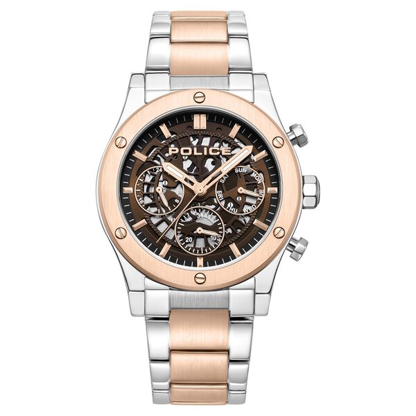 Police Brown Dial Quartz Multifunction Watch for Men - image number 0