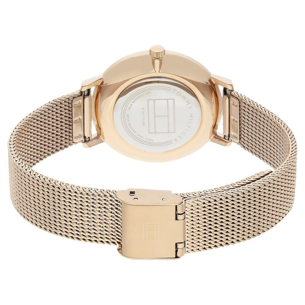 Tommy hilfiger pink ceramic watch cheap