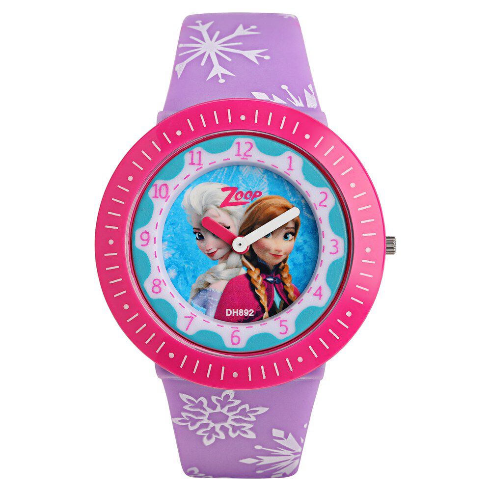 Buy Online Zoop Disney Frozen Analog Watch with Blue Dial