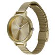 Sonata Poze Quartz Analog Golden Dial Mesh Strap Watch for Women - image number 3
