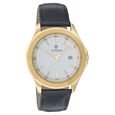 Titan Quartz Analog with Date Black Dial Metal Strap Watch for Men