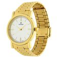 Titan Quartz Analog Silver Dial Golden Stainless Steel Strap Watch For Men - image number 1
