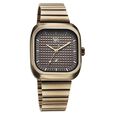 Fastrack Vyb Maverick Quartz Analog Khaki Dial Metal Strap Watch For Guys - image number 2