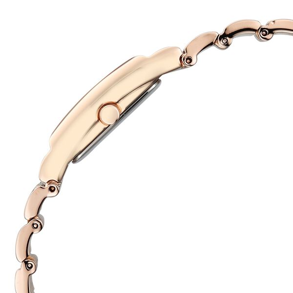 Titan Raga Opalesque Quartz Analog Multicoloured Dial Rose Gold Metal Strap Watch For Women - image number 3