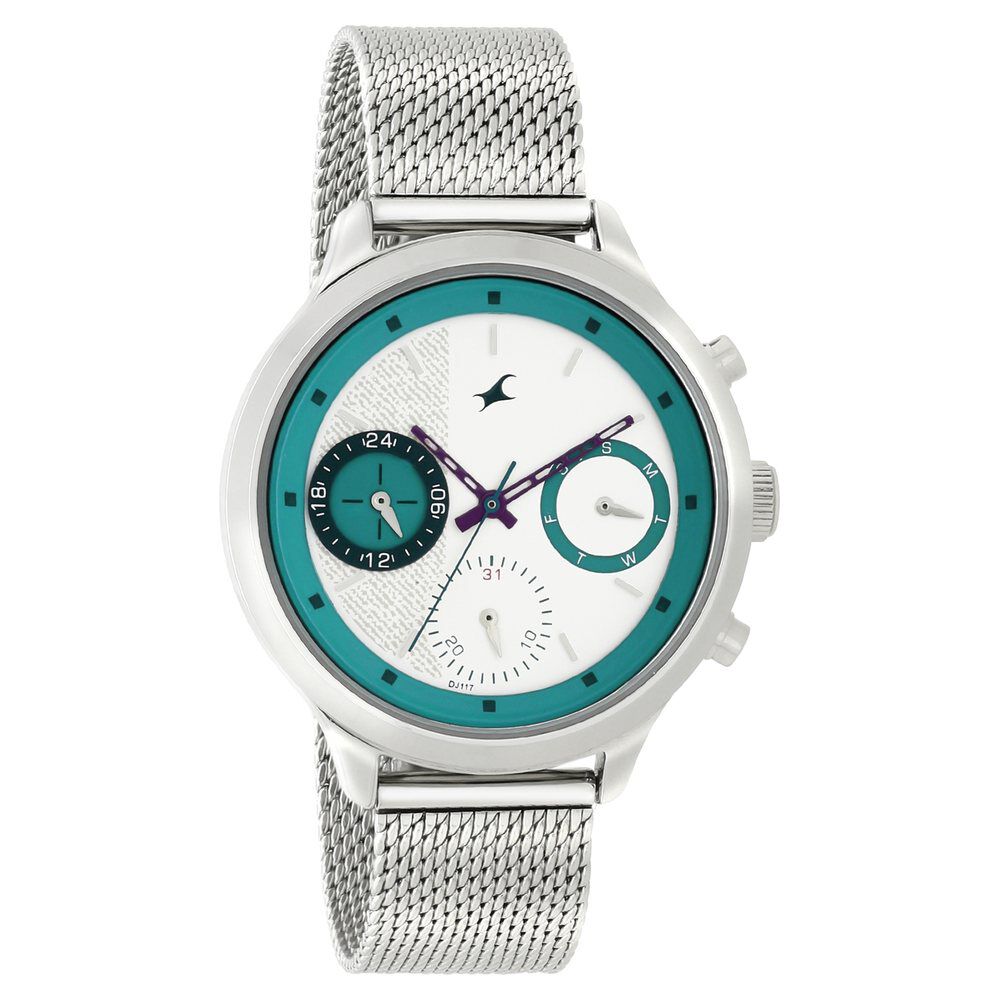 Fastrack denim watch for girl clearance