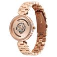 Titan Purple Abstract Quartz Analog Rose Gold Stainless Steel Strap for Women - image number 2