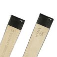 16 mm Black Genuine Leather Strap for Women - image number 4