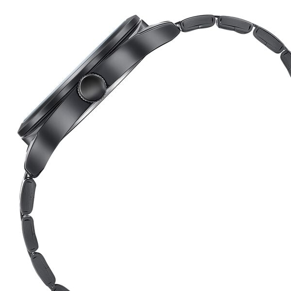 Sonata Poze Quartz Analog Black Dial Black Metal Strap Watch For Men - image number 5