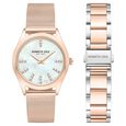 Kenneth Cole Quartz Analog Mother Of Pearl Dial Stainless Steel Interchangeable Strap Watch For Women - image number 0