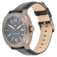 Tommy Hilfiger Quartz Analog with Date Black Dial Leather Strap Watch for Men - image number 1