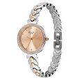 Titan Raga Showstopper Quartz Analog Rose Gold Dial Two Toned Metal Strap Watch For Women - image number 2