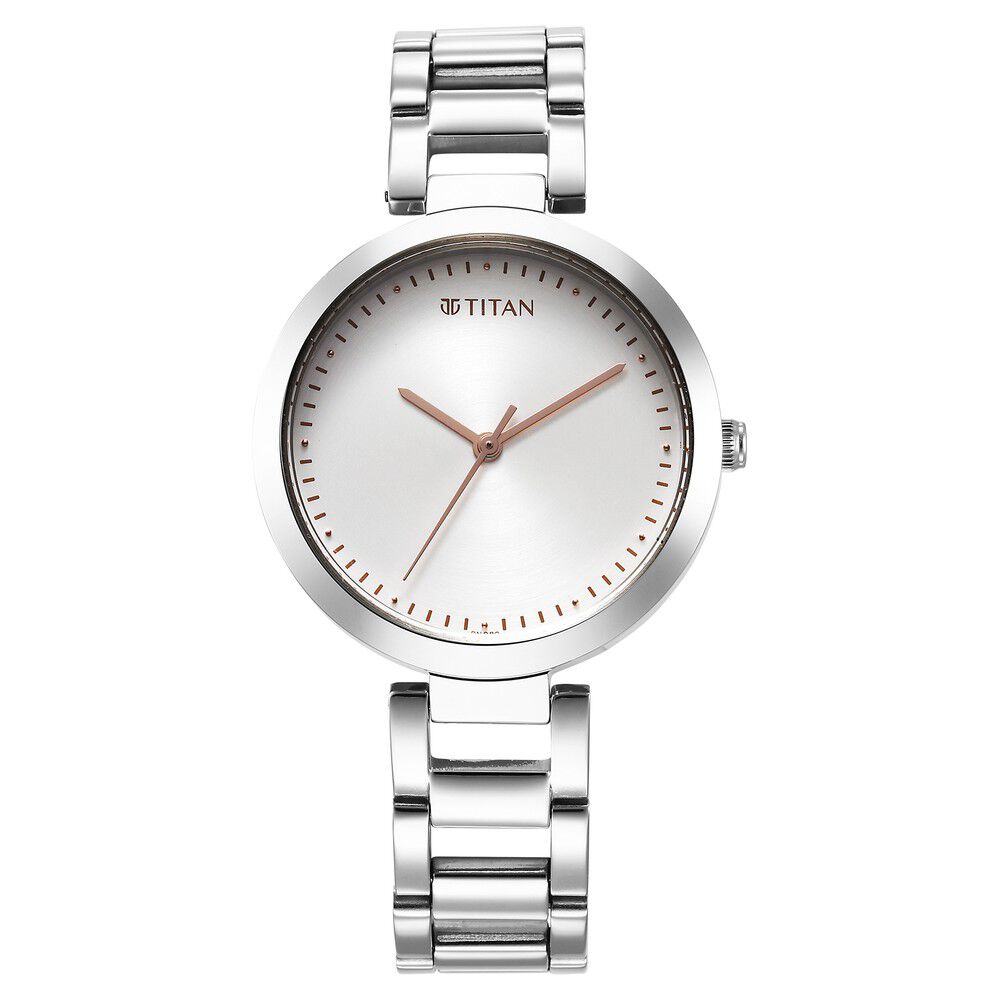 Silver watch womens cheap hot sale