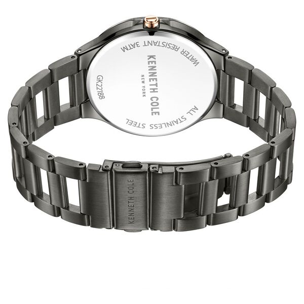 Kenneth Cole Quartz Multifunction Green Dial Stainless Steel Strap Watch for Men - image number 4