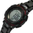 SF Digitals Digital Dial Black Strap Watch For Men - image number 2