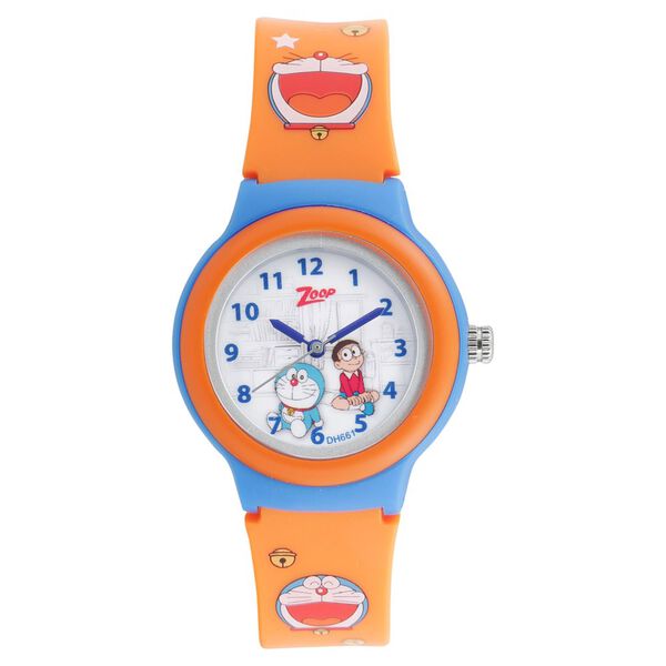 Zoop By Titan Quartz Analog White Dial PU Strap Watch for Kids - image number 0