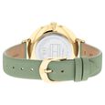 Tommy Hilfiger Quartz Analog Green Dial Leather Strap Watch for Women - image number 2