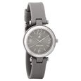 Fastrack Trendies Quartz Analog Grey Dial Silicone Strap Watch for Girls - image number 0