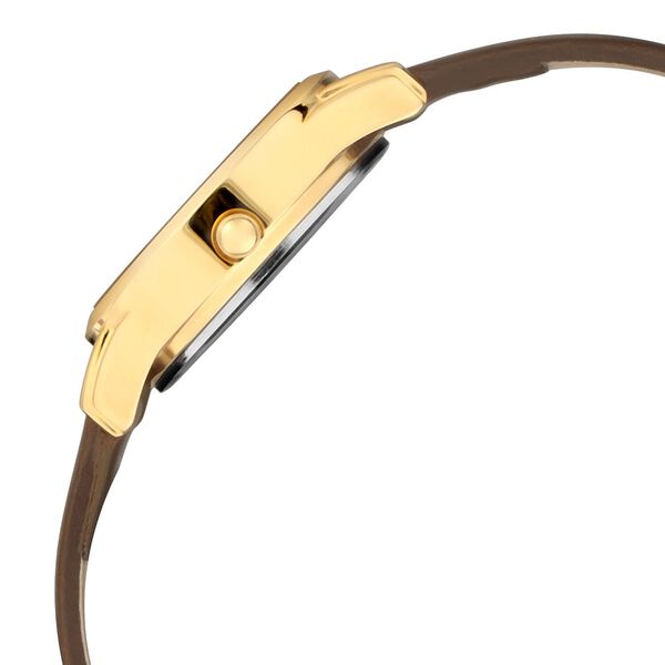 Titan Quartz Analog Black Dial Leather Strap Watch for Women - image number 3