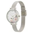 Olivia Burton Quartz Analog White Dial Stainless Steel Strap Watch for Women - image number 2