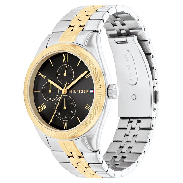 Tommy Hilfiger Quartz Analog with Date Black Dial Stainless Steel Strap Watch for Women - image number 1