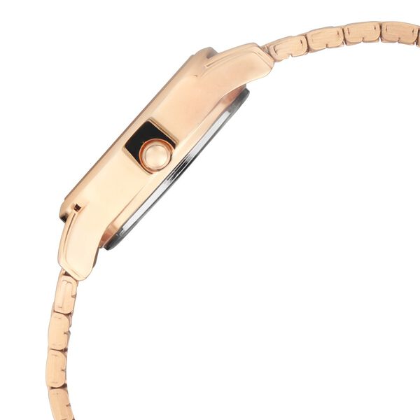 Titan Quartz Analog with Date Silver Dial Metal Strap Watch for Women - image number 3