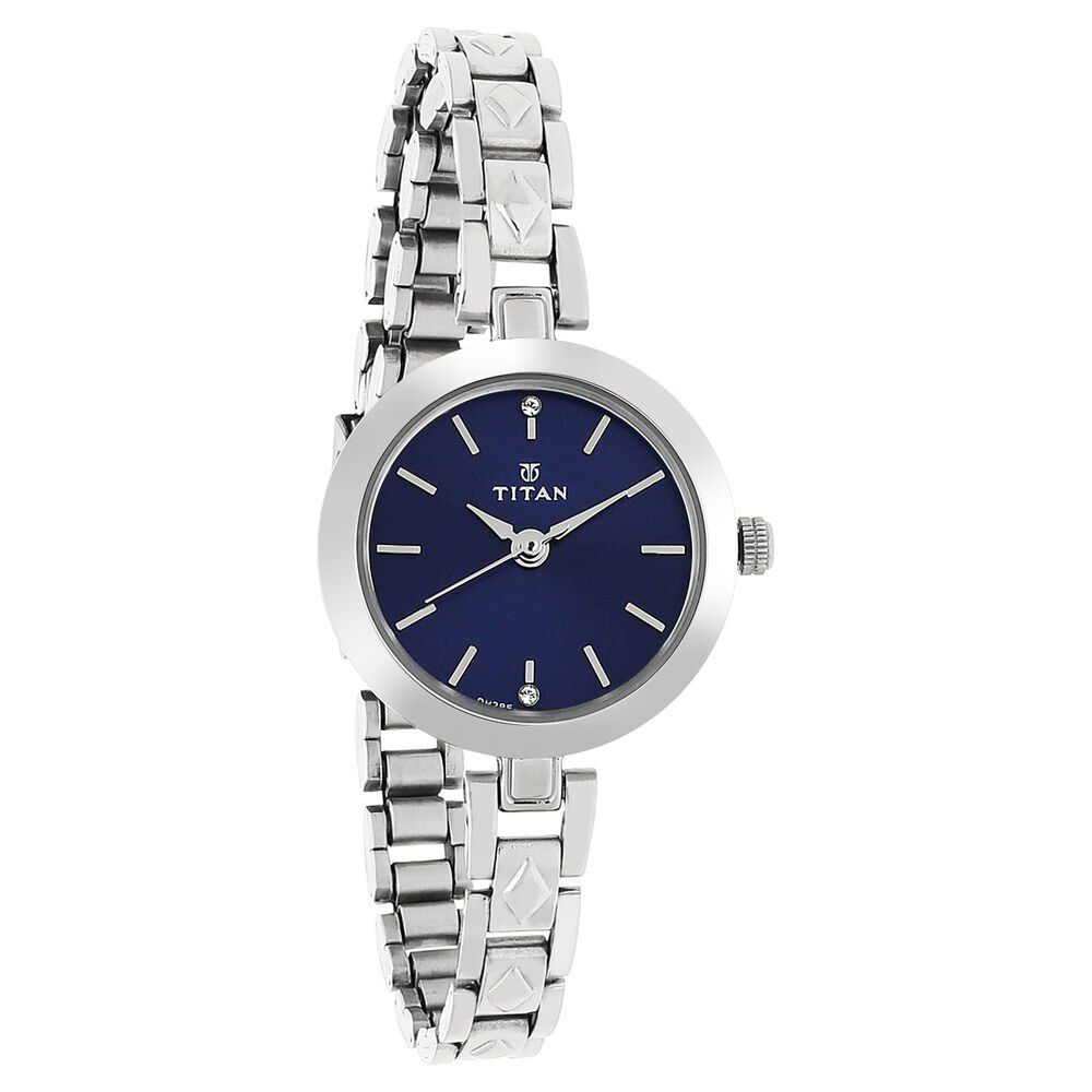 Titan raga analog deals blue dial women's watch