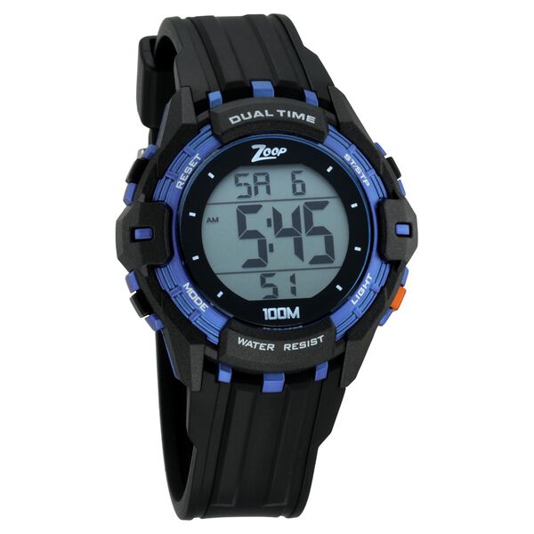 Zoop Digital Watch with Digital Dial & Black Strap for Boys Kids, from House of Titan - image number 0