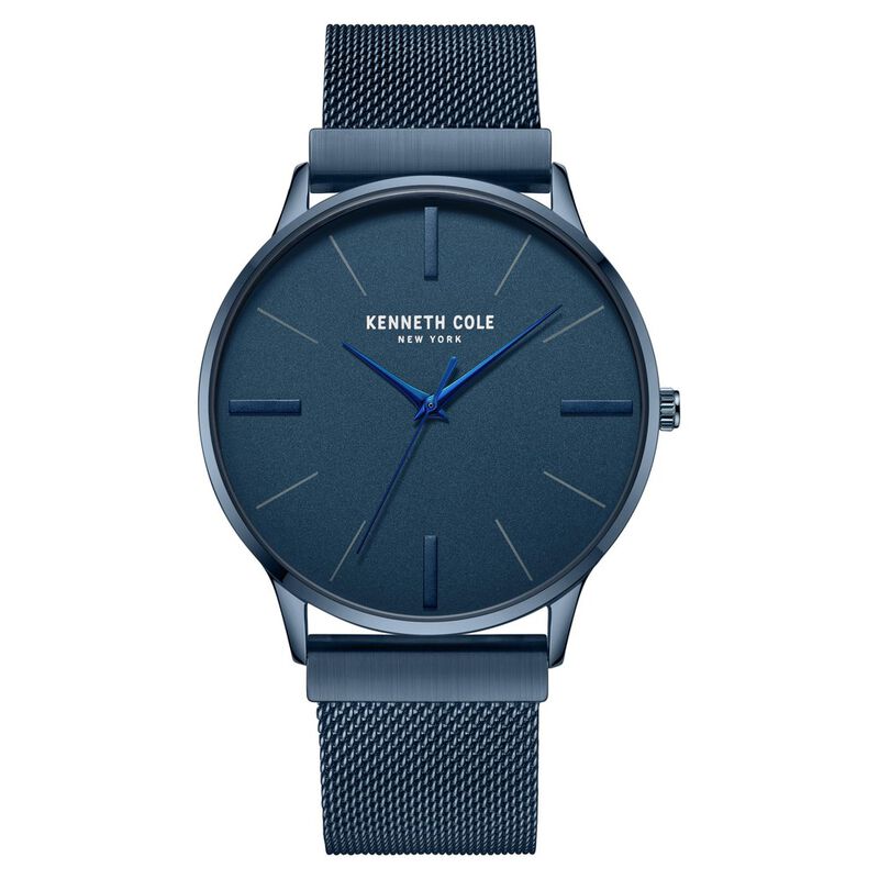 Kenneth Cole Analog Blue Dial Watch for Men
