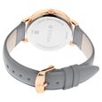 Titan Women's Regal: Roman Numeral Grey Dial & Laeather Strap Watch - image number 4