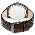 Titan Wedding Grey Dial Analog with Date Leather Strap watch for Men - image number 5