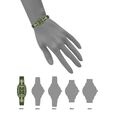 Anne Klein Quartz Analog Green Dial Stainless Steel Strap Watch for Women - image number 3