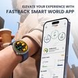 Fastrack Revoltt FR3 Pro Smartwatch with 1.43" AMOLED Display Dynamic 60Hz Refresh HRM SpO2 Sleep Functional Crown - image number 8