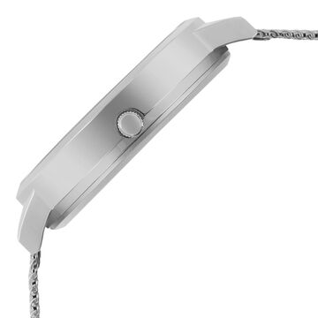 Olivia Burton Quartz Analog White Dial Stainless Steel Strap Watch for Women