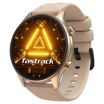 Fastrack Optimus 2 Pro 3.63 cm AMOLED, Advanced Blazing Fast UI, AOD, Metal Case, IP68, Working Crown Smartwatch