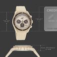 SF Genesis Bold Chronograph Watch for Men with Beige strap - image number 3
