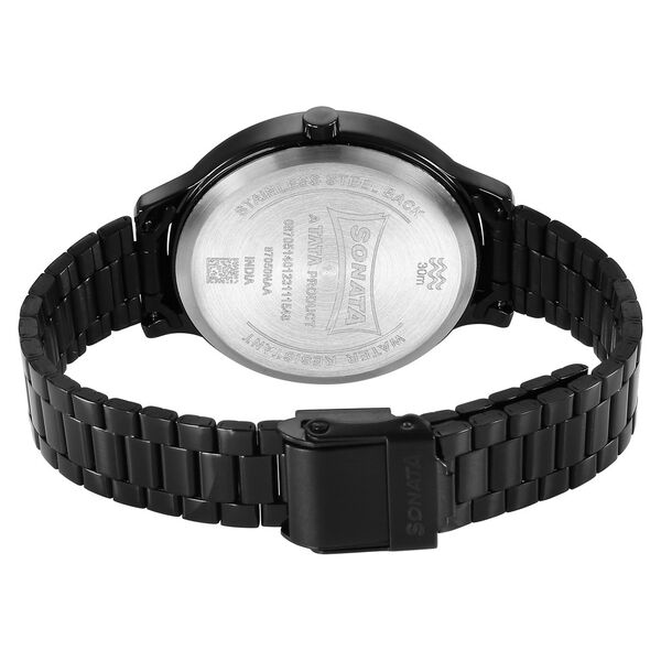 Sonata Play Black Dial Watch for Women - image number 3