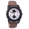 Fastrack Modular Quartz Analog White Dial Leather Strap Watch for Guys - image number 0