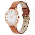 Titan Workwear White Dial Leather Strap Watch for Women - image number 2