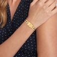 Tommy Hilfiger Quartz Analog Silver Dial Golden Stainless Steel Strap Watch For Women - image number 3