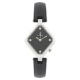Titan Quartz Analog Champagne Dial Stainless Steel Strap Watch for Women