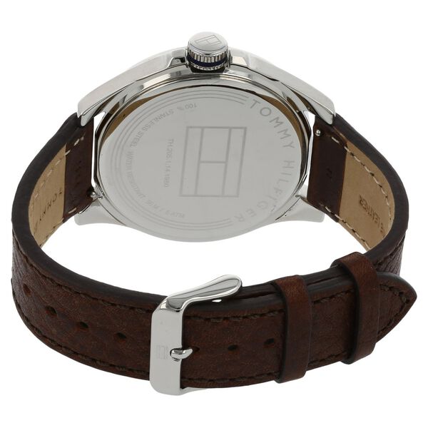 Tommy Hilfiger Quartz Analog Beige Dial Silicone Strap Watch for Men - image number 3