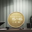 Titan Wood-Grain LED Digital Clock - 32 cm x 32 cm (Medium) - image number 0