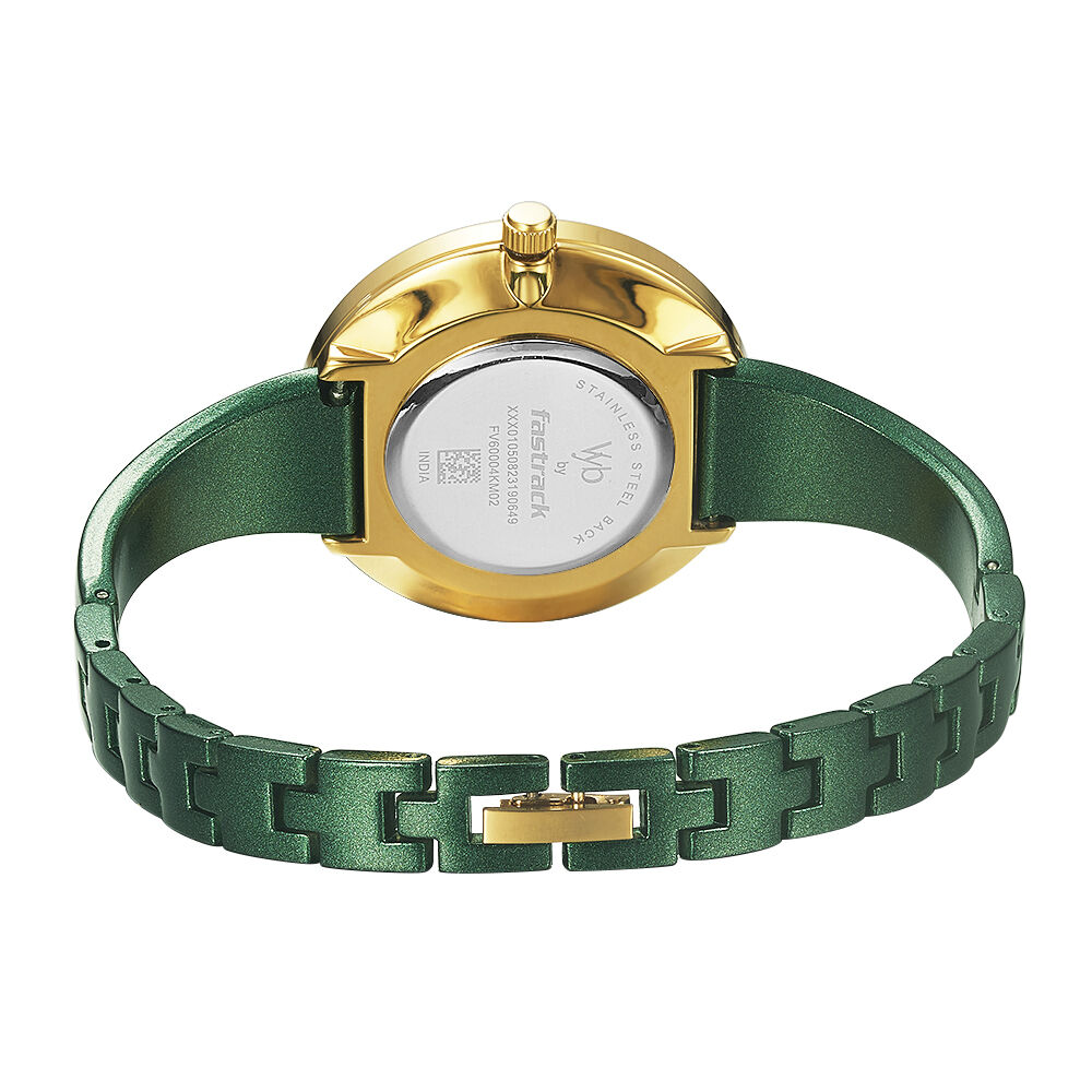 送料無料 通販 激安 Quartz Siren Vyb Fastrack Online Buy Analog Metal Dial Green その他